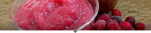 Cranberry applesauce