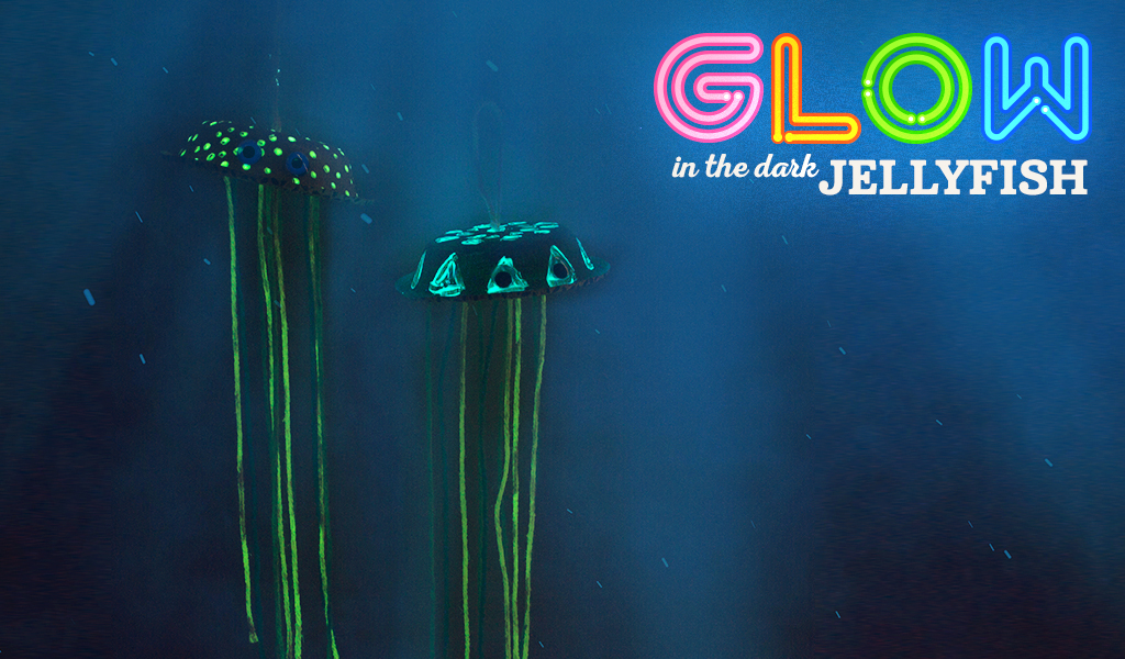 glow in the dark jellyfish