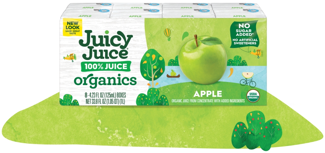 juicy juicy organic apple juice